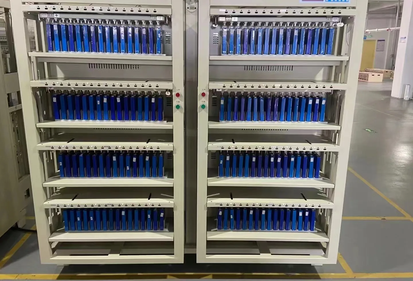 Grading Machine for Battery Cells — click to view 4 photos